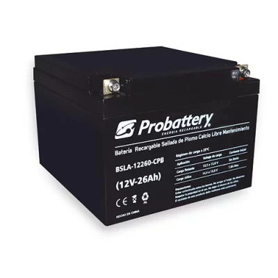 Bateria 12v 26ah.